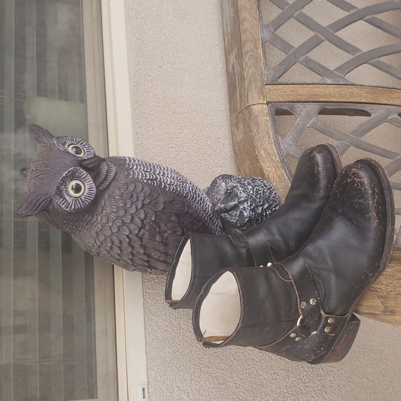 Freebird by Steven FM-DUST Distressed Buckle  Harness Boot - Picture 4 of 7